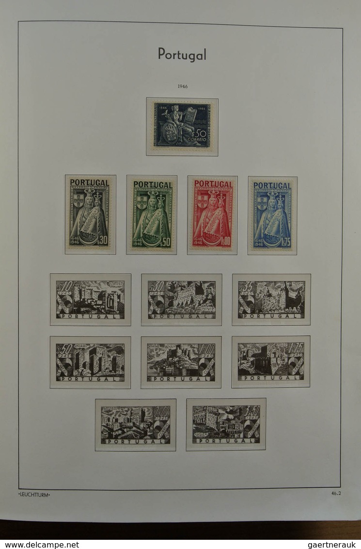 27767 Portugal: 1912-1984. Well filled, MNH, mint hinged and used collection Portugal 1912-1984 in 3 album