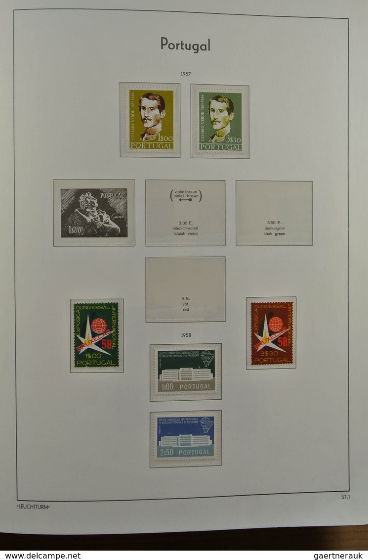 27767 Portugal: 1912-1984. Well filled, MNH, mint hinged and used collection Portugal 1912-1984 in 3 album