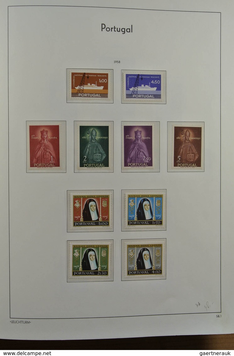 27767 Portugal: 1912-1984. Well filled, MNH, mint hinged and used collection Portugal 1912-1984 in 3 album