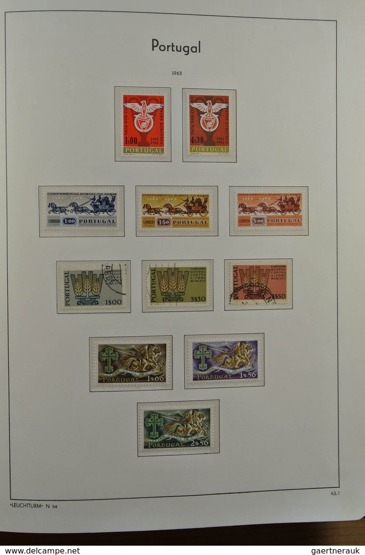 27767 Portugal: 1912-1984. Well filled, MNH, mint hinged and used collection Portugal 1912-1984 in 3 album