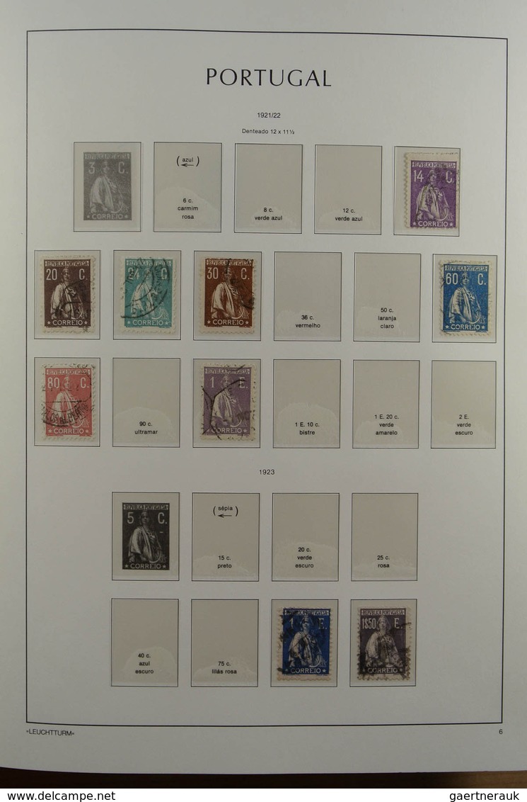 27767 Portugal: 1912-1984. Well filled, MNH, mint hinged and used collection Portugal 1912-1984 in 3 album