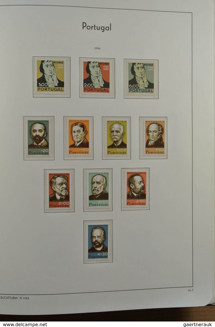 27767 Portugal: 1912-1984. Well filled, MNH, mint hinged and used collection Portugal 1912-1984 in 3 album