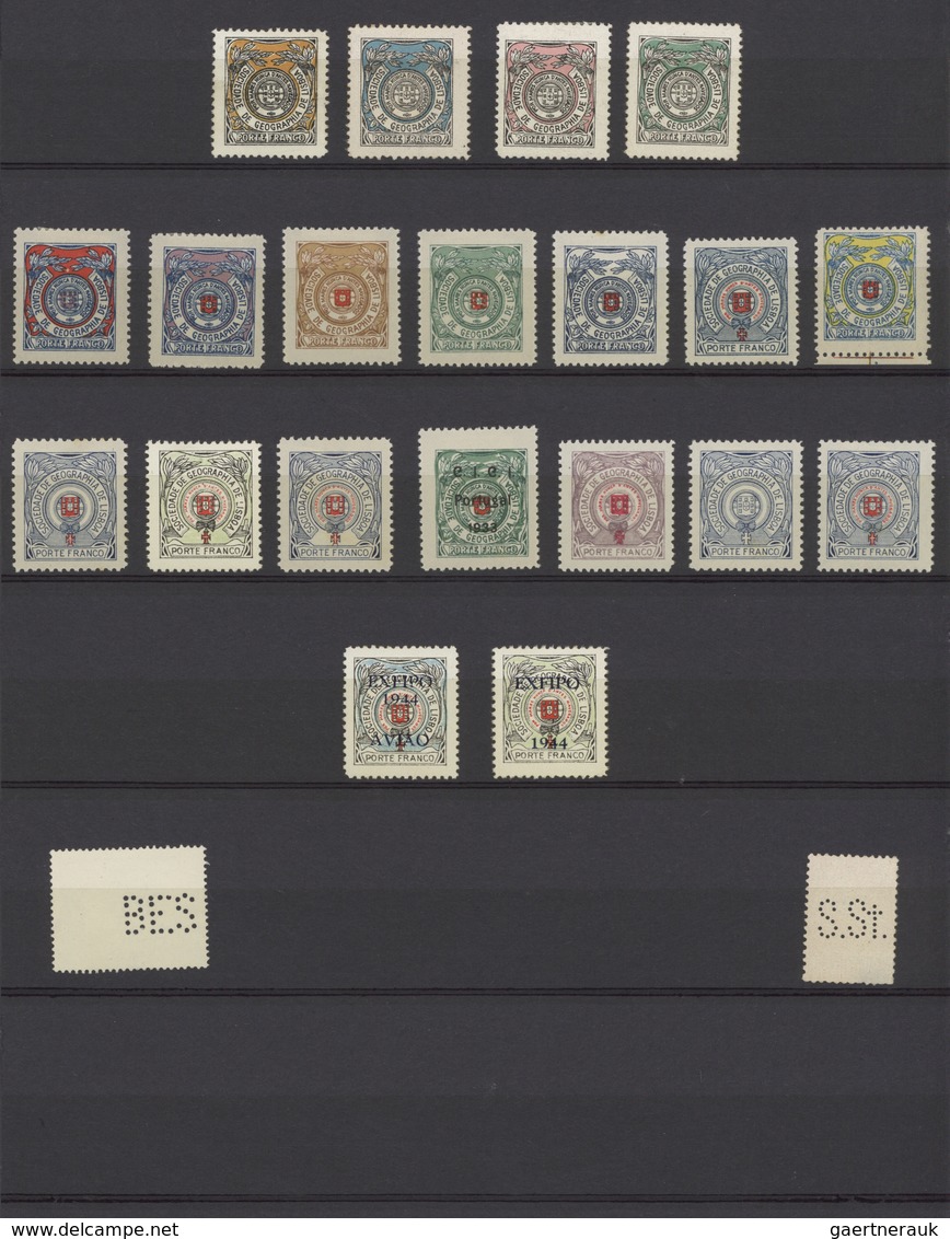 27815 Portugal - Portofreiheitsmarken: Rotes Kreuz: 1916/1943, Mint And Used Collection On Stockpages, Fro - Lettres & Documents