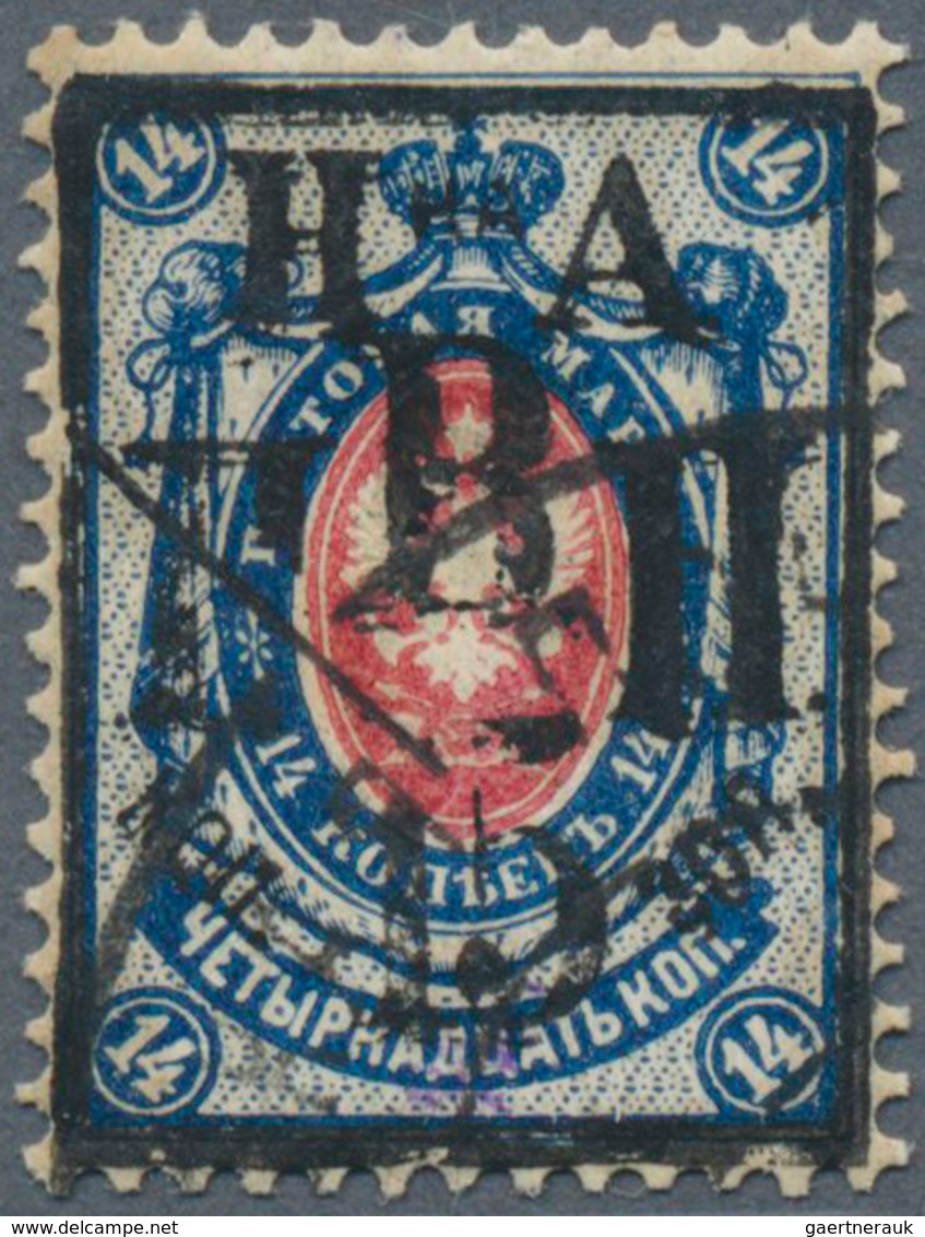 27925 Russland - Post Der Bürgerkriegsgebiete: Nikolajewsk / Amur / Priamur: 1921. Overprint Definitive St - Autres & Non Classés