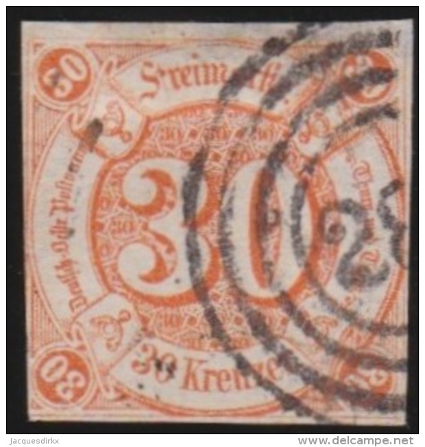 Thurn &amp; Taxis    .     Michel     .   25  Stempel?      .    O    .     Gebruikt - Andere & Zonder Classificatie