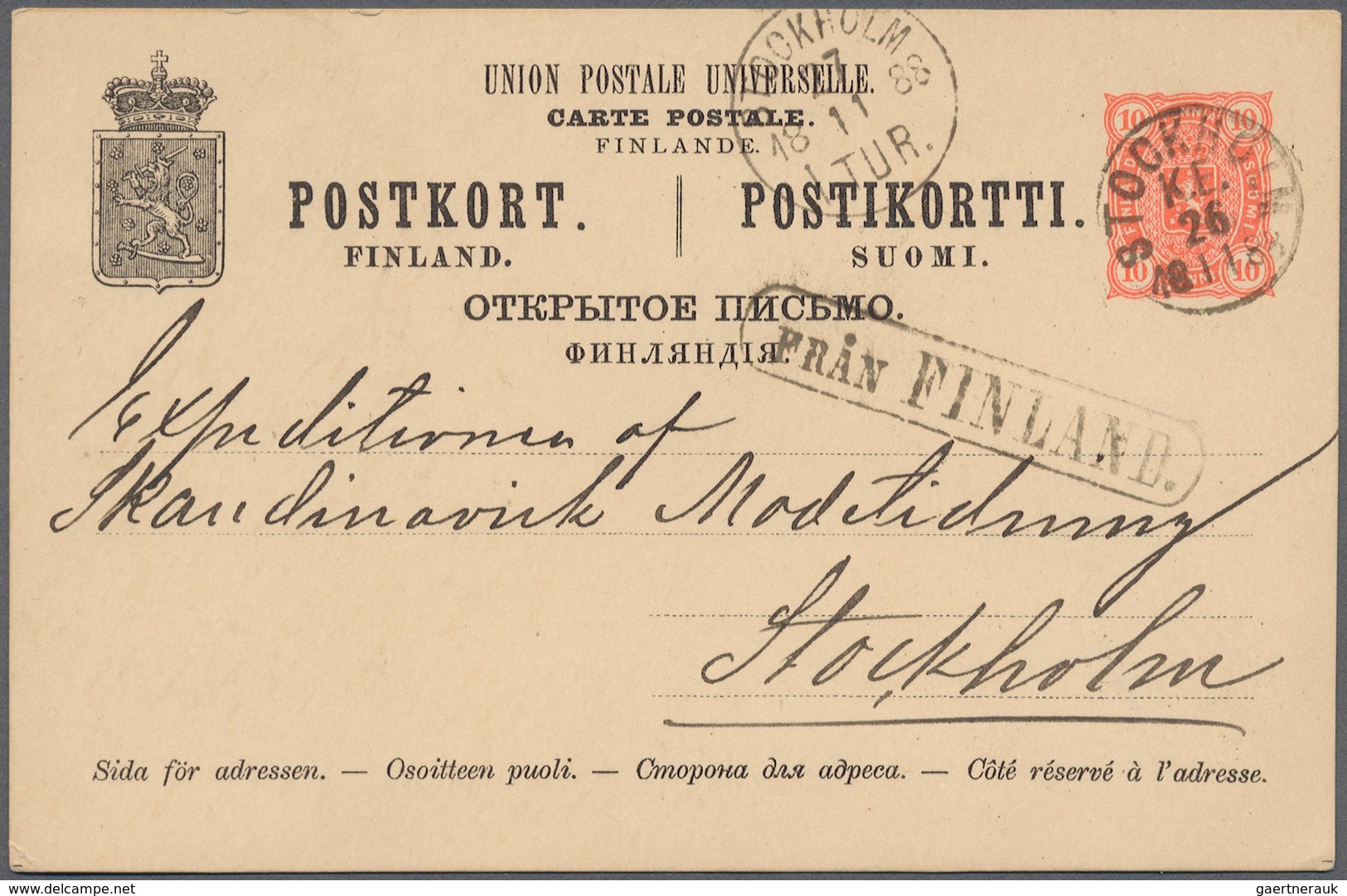 28004 Schweden - Ganzsachen: 1887 - 1945,  Schöne Sammlung Von über 90 GSK, Kartenbriefen Und Einigen GS U - Entiers Postaux