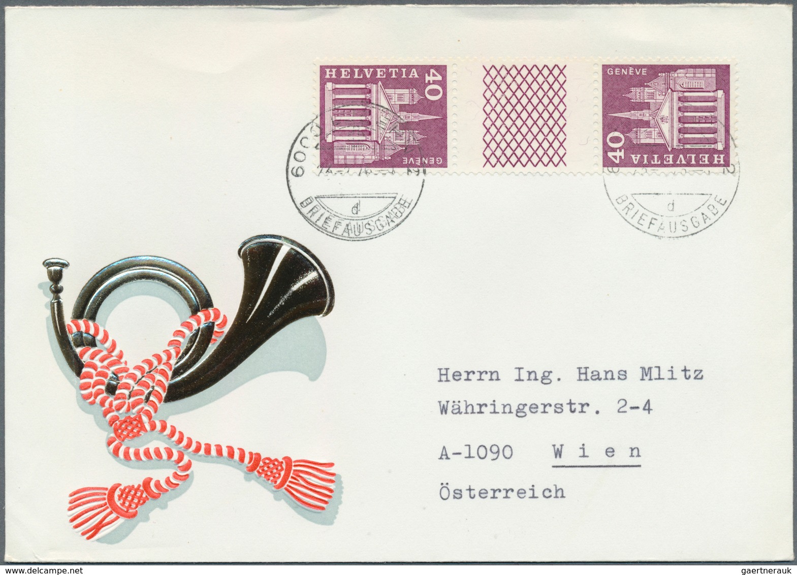 28049 Schweiz: 1870 - 1988 (ca.), Umfangreicher Posten Von Mehreren Hundert Poststücken, Dabei Einschreibe - Neufs