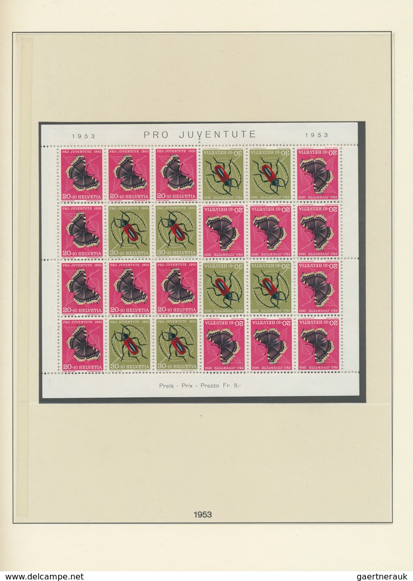 28078 Schweiz: 1912-1988: Sammlung Der Flugpostmarken, Pro Juventute, Pro Patria Und Blocks & Wohltätigkei - Neufs