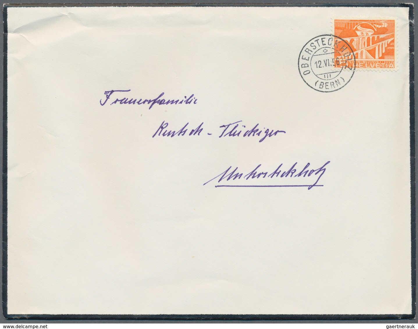 28083 Schweiz: 1920/2000 (ca.), vielseitiger Bestand von geschätzt ca. 1.000 (meist Bedarfs-)Briefen und K