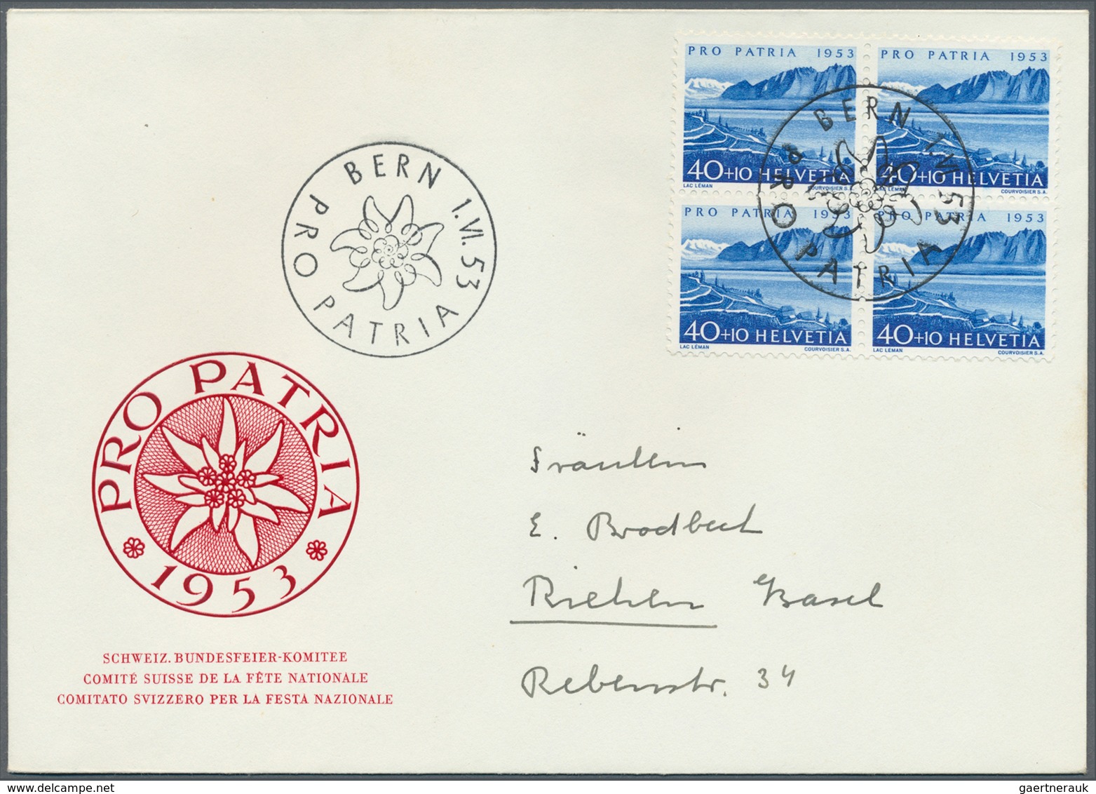 28085 Schweiz: 1925/1962, Lot von 50 philatelistischen Briefen und Karten, dabei Luftpost, bessere FDCs, d