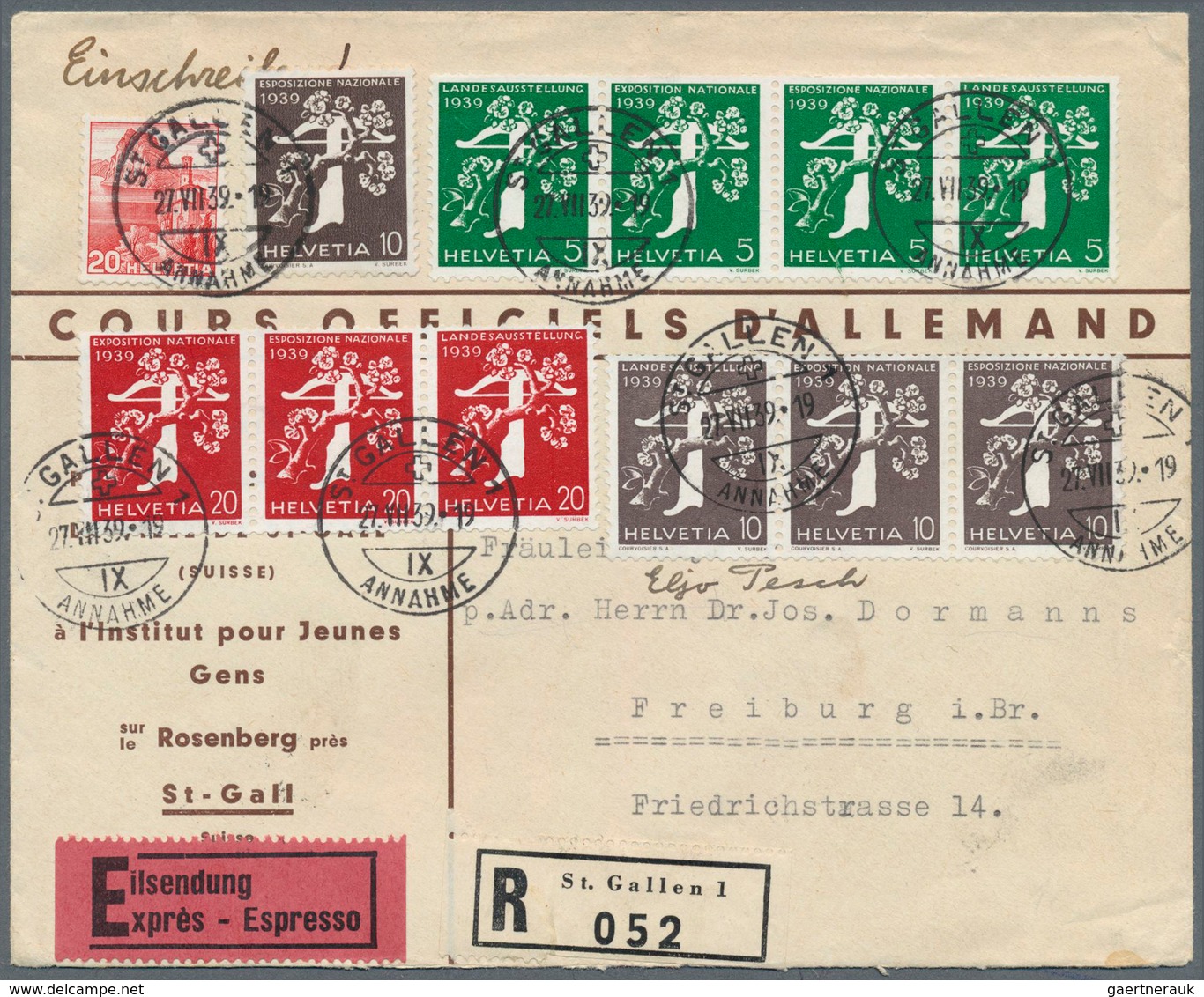 28097 Schweiz: 1939 LANDI-Ausgabe Vom 6.5.39: Feine Spezialsammlung Mit Einzelmarken, Einheiten, Zusammend - Neufs
