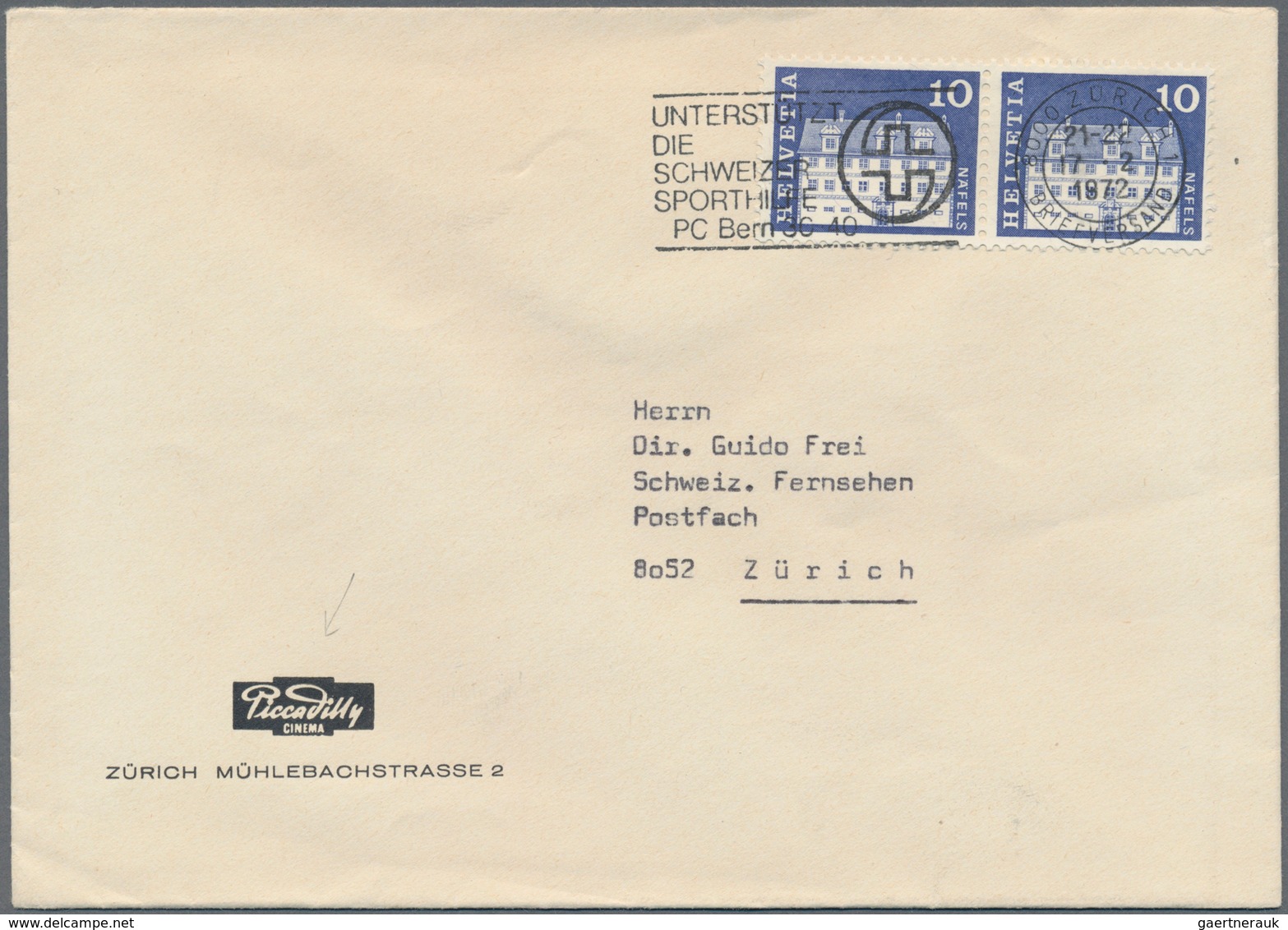 28100 Schweiz: 1940/2000 (ca.), Vielseitiger Bestand Von Geschätzt über 800 (meist Bedarfs-)Briefen Und Ka - Neufs
