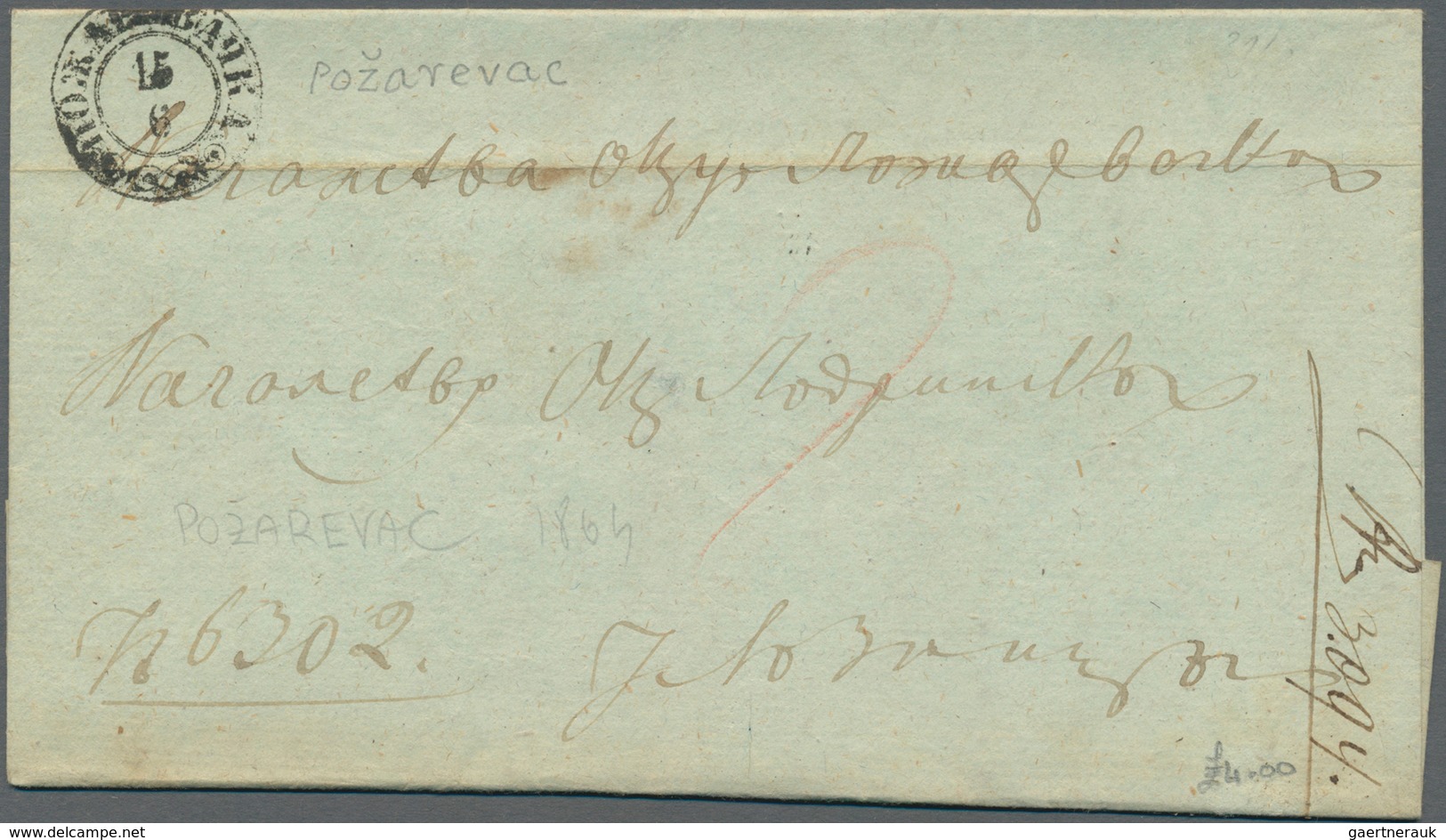 28172 Serbien: 1840/1918, accumulation of apprx. 95 covers, cards and stationeries, exclusively better and