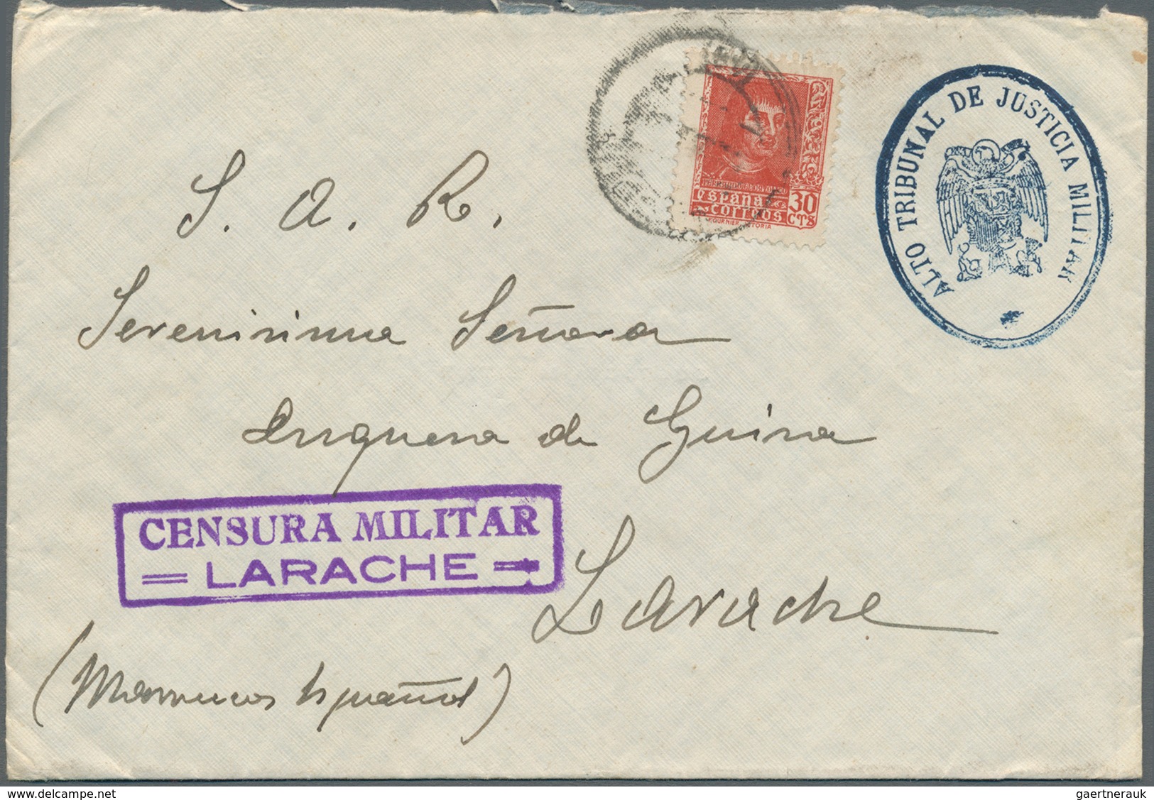 28235 Spanien: 1843/1944: 29 envelopes, picture postcards and postal stationeries including censored mail,