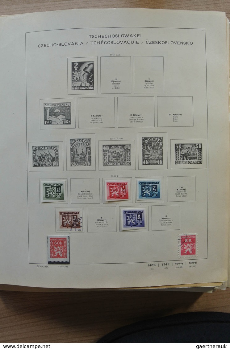 28327 Tschechoslowakei: 1918-2005. Extensive MNH, Mint Hinged And Used Collection Czechoslovakia 1918-2005 - Lettres & Documents