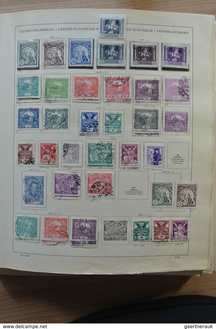 28327 Tschechoslowakei: 1918-2005. Extensive MNH, mint hinged and used collection Czechoslovakia 1918-2005