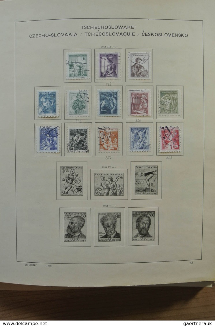 28327 Tschechoslowakei: 1918-2005. Extensive MNH, mint hinged and used collection Czechoslovakia 1918-2005