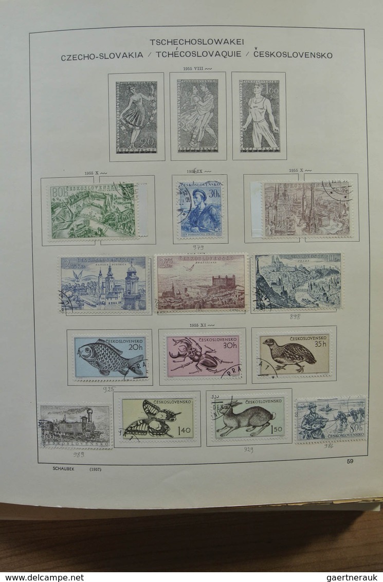 28327 Tschechoslowakei: 1918-2005. Extensive MNH, mint hinged and used collection Czechoslovakia 1918-2005