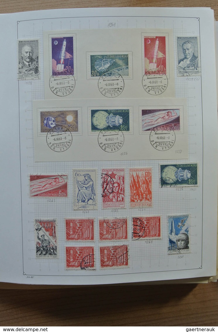 28327 Tschechoslowakei: 1918-2005. Extensive MNH, mint hinged and used collection Czechoslovakia 1918-2005