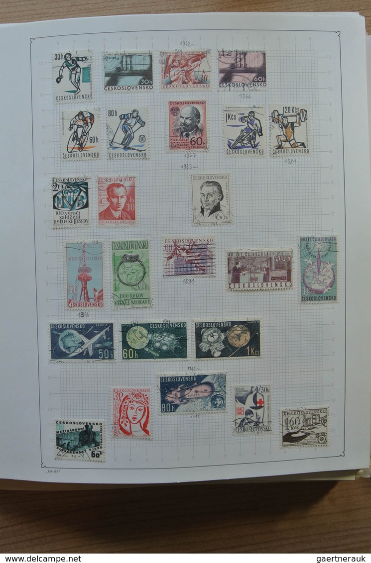 28327 Tschechoslowakei: 1918-2005. Extensive MNH, mint hinged and used collection Czechoslovakia 1918-2005