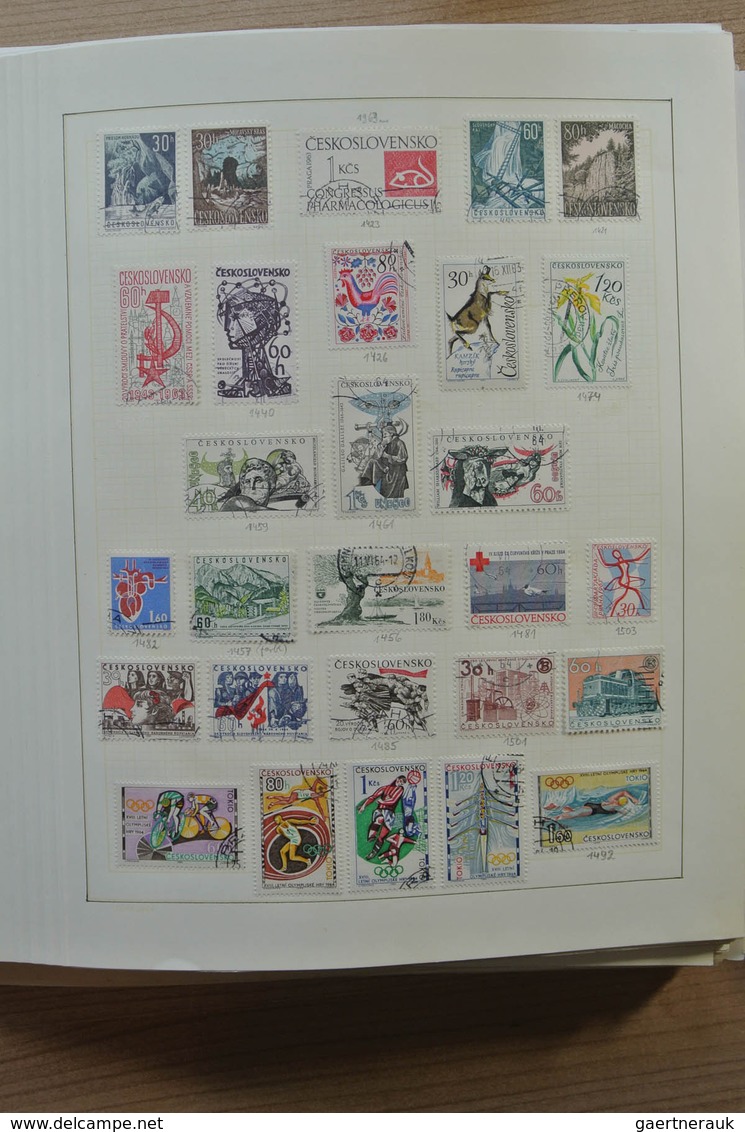 28327 Tschechoslowakei: 1918-2005. Extensive MNH, mint hinged and used collection Czechoslovakia 1918-2005