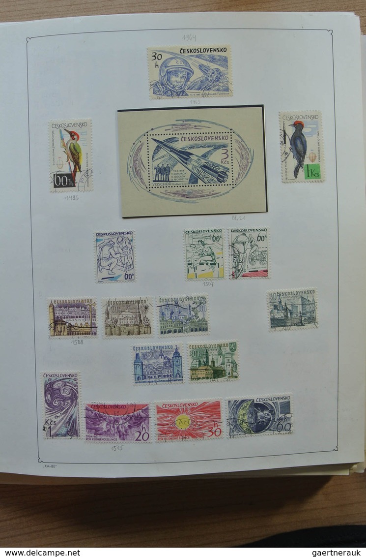 28327 Tschechoslowakei: 1918-2005. Extensive MNH, mint hinged and used collection Czechoslovakia 1918-2005