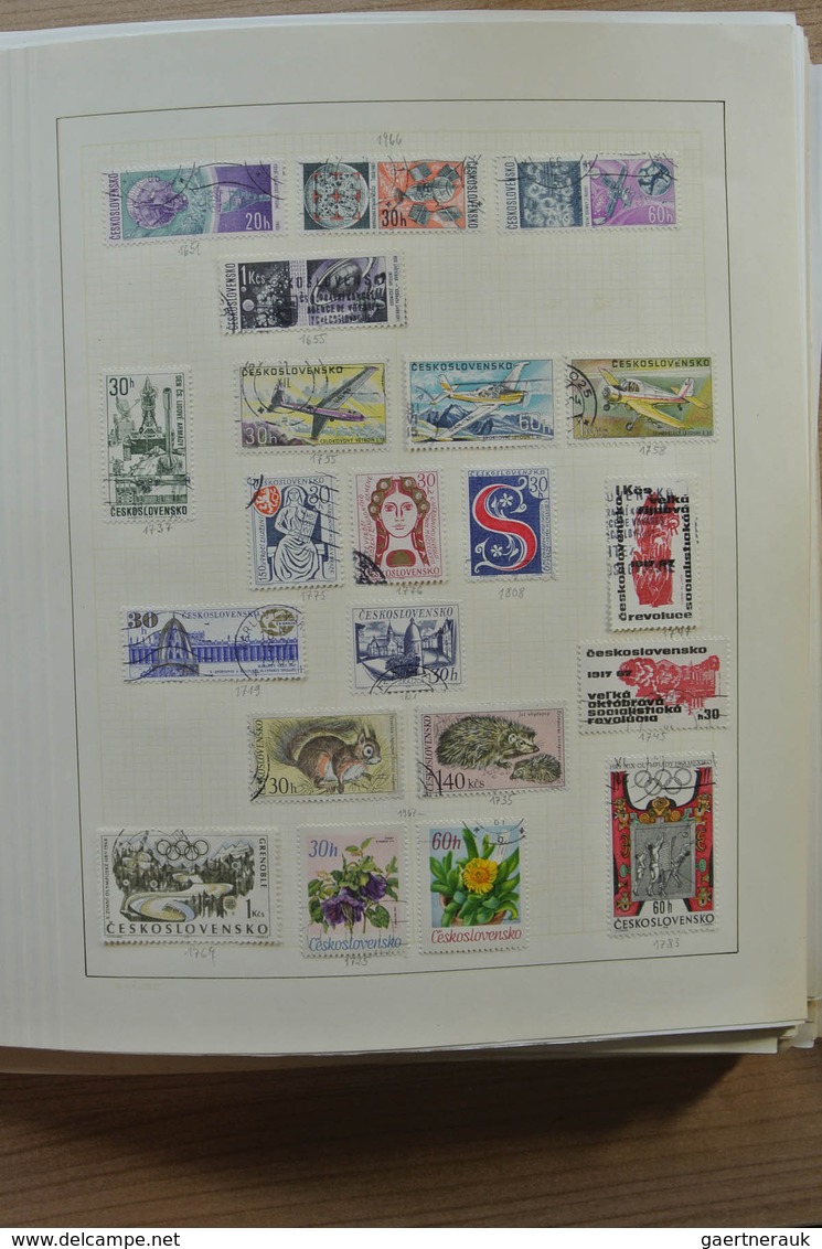 28327 Tschechoslowakei: 1918-2005. Extensive MNH, mint hinged and used collection Czechoslovakia 1918-2005