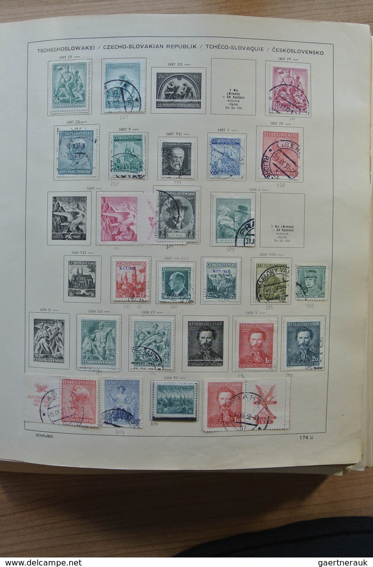 28327 Tschechoslowakei: 1918-2005. Extensive MNH, mint hinged and used collection Czechoslovakia 1918-2005