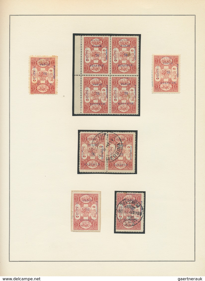 28392 Türkei - Cilicien: 1920, Deeply Specialised Collection Of Apprx. 550 Stamps (overprints On Turkey Ci - 1920-21 Anatolie