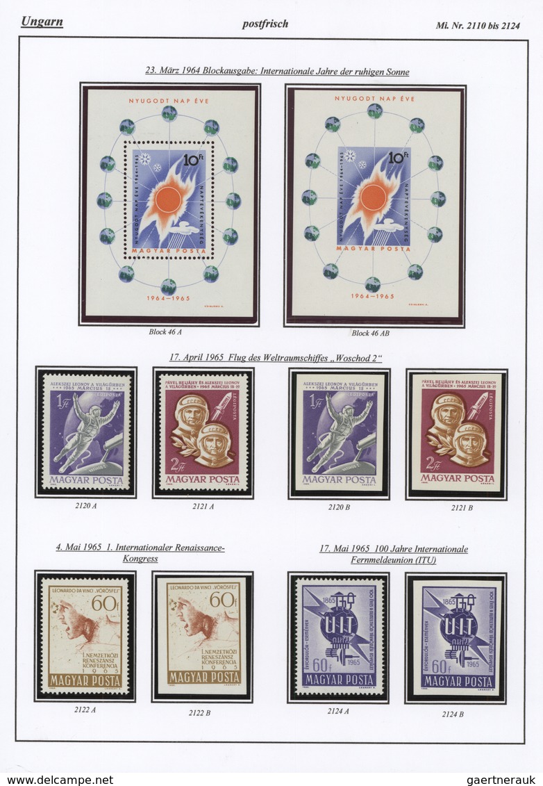 28430 Ungarn: 1871/1990, Most Comprehensive And All-embracing TOP Collection In 22 Volumes (five With Used - Lettres & Documents