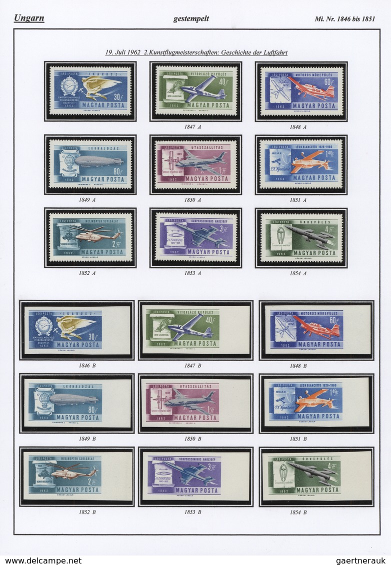 28430 Ungarn: 1871/1990, most comprehensive and all-embracing TOP collection in 22 volumes (five with used