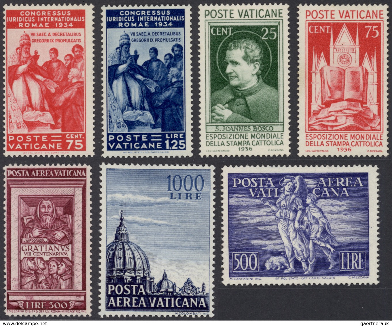 28480 Vatikan: 1929/2016, In The Main Numbers Complete Mnh. Collection In 4 Volumes Incl. All Good Sets An - Lettres & Documents