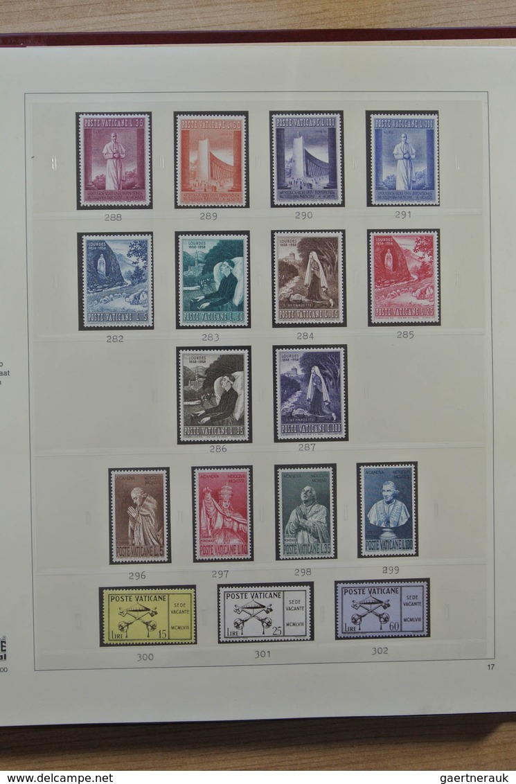 28483 Vatikan: 1929-2003. Almost complete, mostly MNH (older part some mint hinged and regummed) collectio