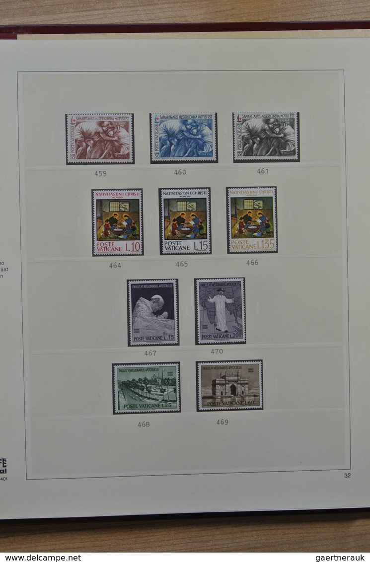 28483 Vatikan: 1929-2003. Almost complete, mostly MNH (older part some mint hinged and regummed) collectio