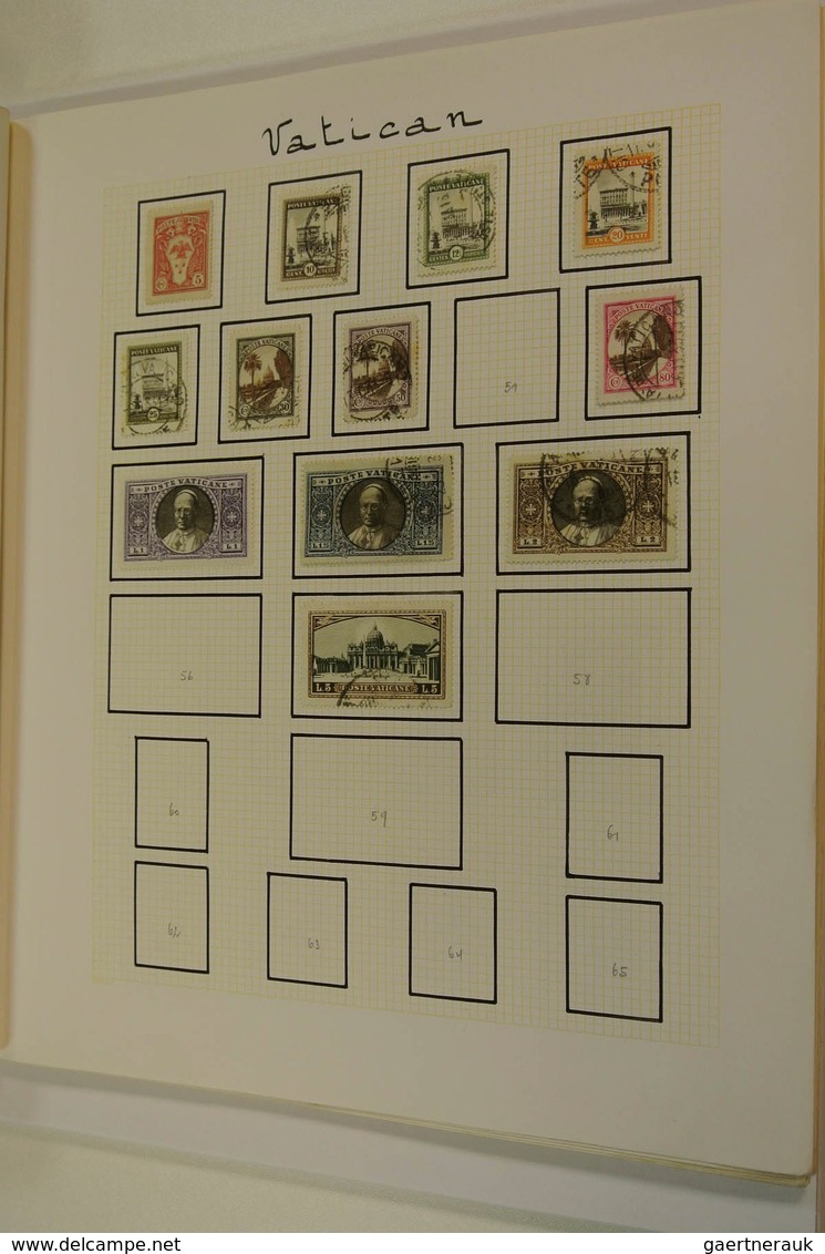 28485 Vatikan: 1929/82: Mainly Mint Collection Vatican 1929-1982, Almost Complete, A.o. Better Airmail, So - Lettres & Documents