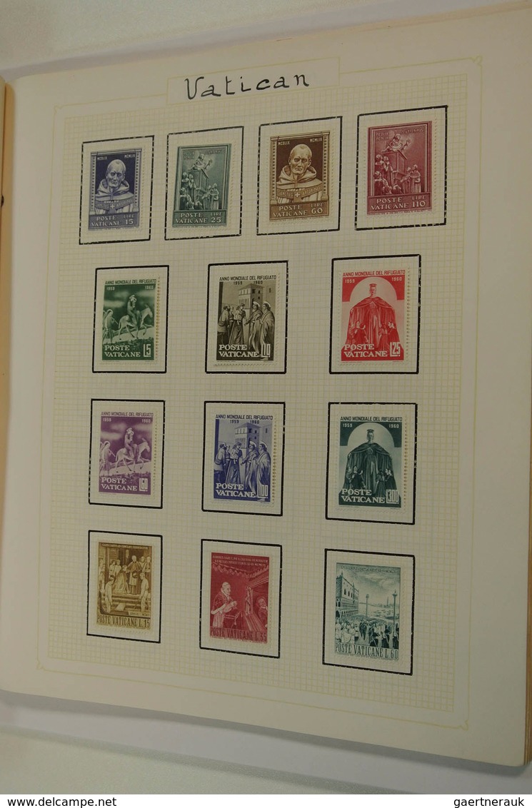 28485 Vatikan: 1929/82: Mainly mint collection Vatican 1929-1982, almost complete, a.o. better airmail, so