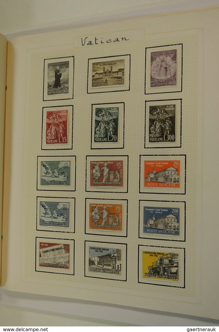 28485 Vatikan: 1929/82: Mainly mint collection Vatican 1929-1982, almost complete, a.o. better airmail, so