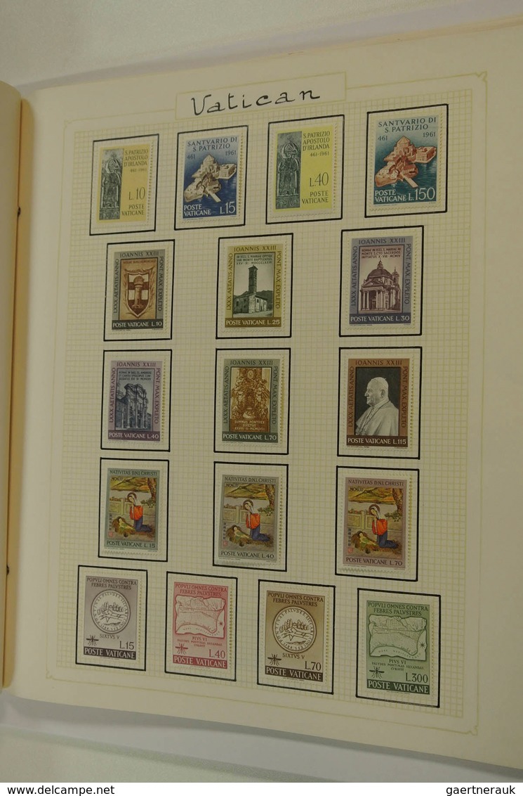 28485 Vatikan: 1929/82: Mainly mint collection Vatican 1929-1982, almost complete, a.o. better airmail, so