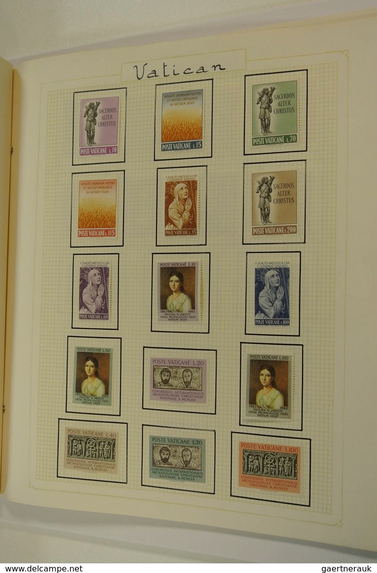 28485 Vatikan: 1929/82: Mainly mint collection Vatican 1929-1982, almost complete, a.o. better airmail, so