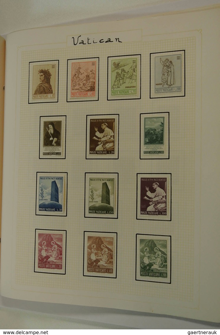 28485 Vatikan: 1929/82: Mainly mint collection Vatican 1929-1982, almost complete, a.o. better airmail, so