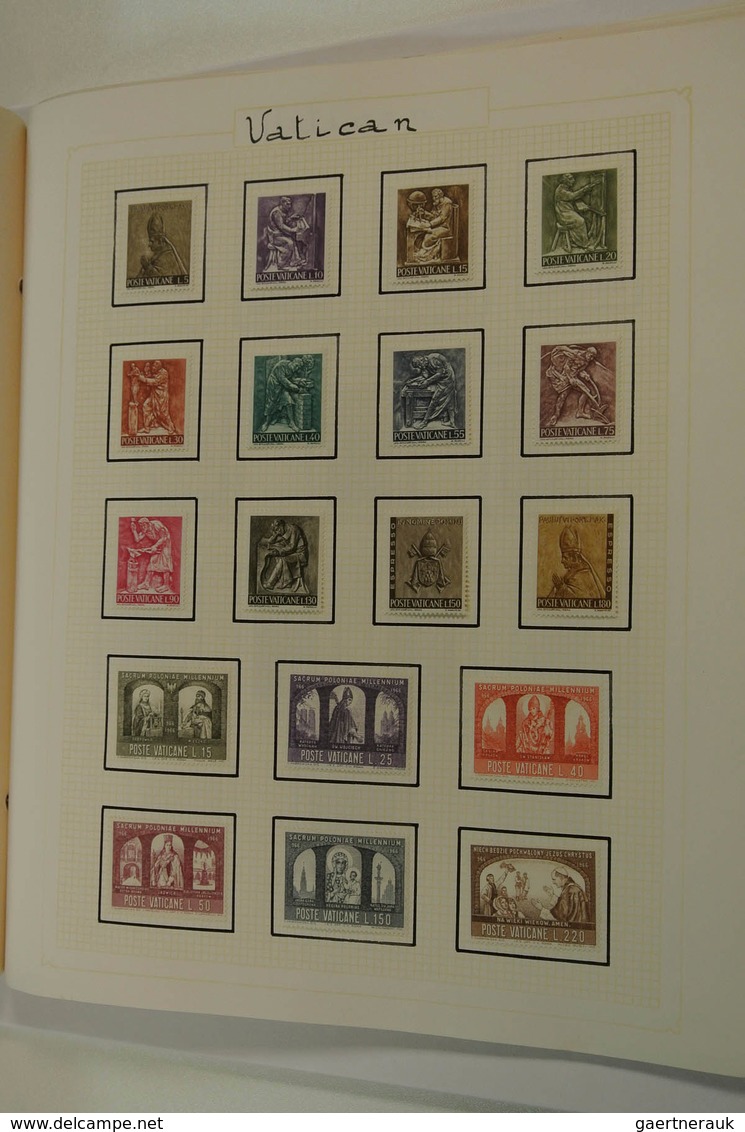 28485 Vatikan: 1929/82: Mainly mint collection Vatican 1929-1982, almost complete, a.o. better airmail, so