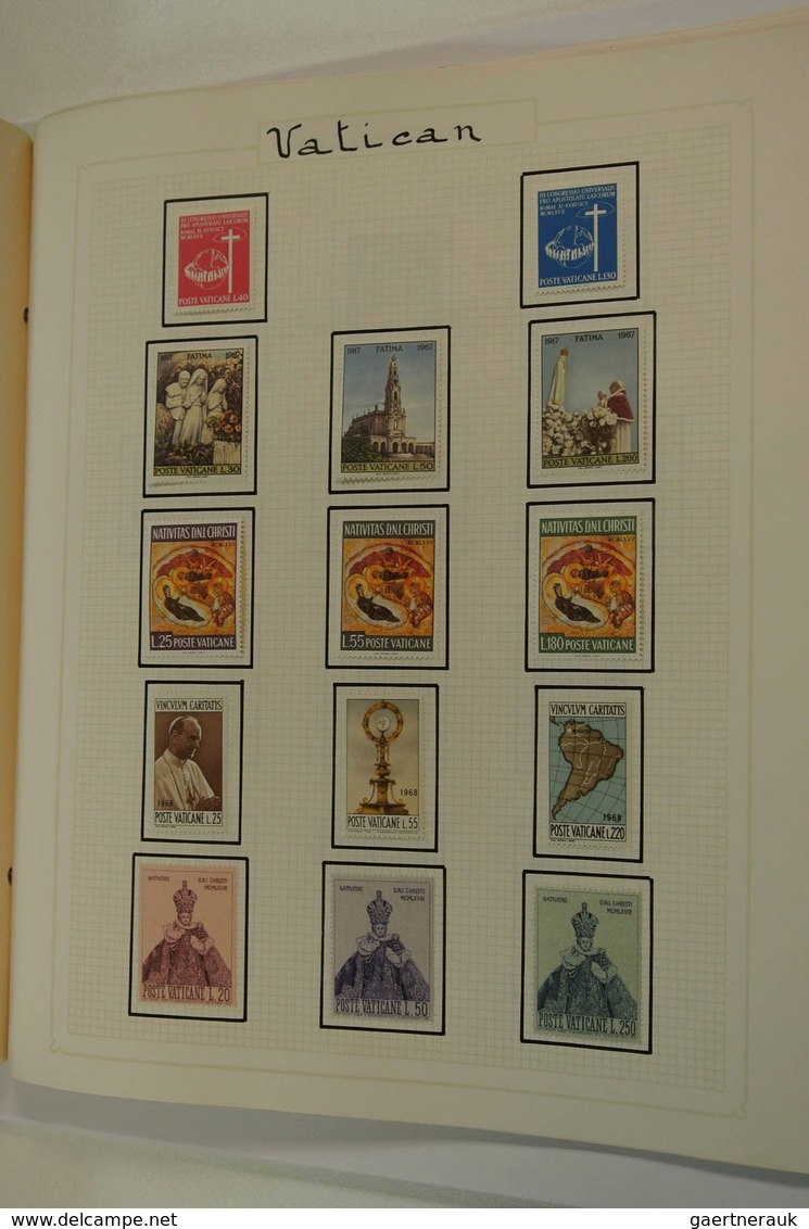 28485 Vatikan: 1929/82: Mainly mint collection Vatican 1929-1982, almost complete, a.o. better airmail, so