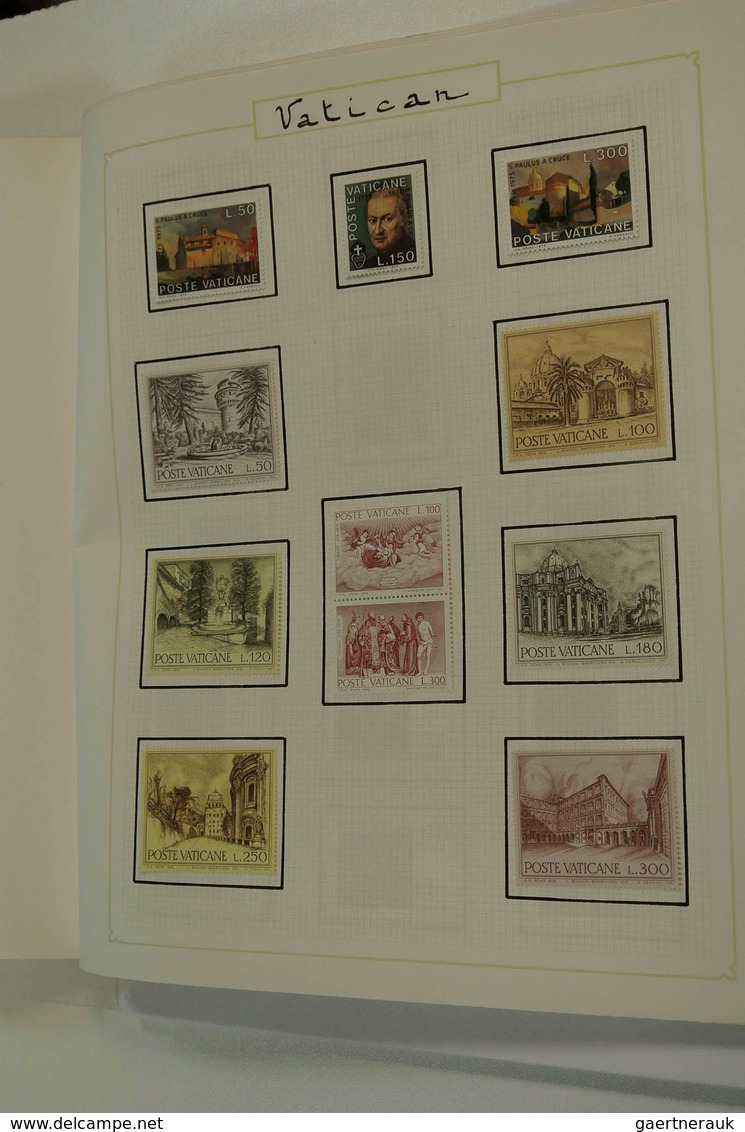 28485 Vatikan: 1929/82: Mainly mint collection Vatican 1929-1982, almost complete, a.o. better airmail, so