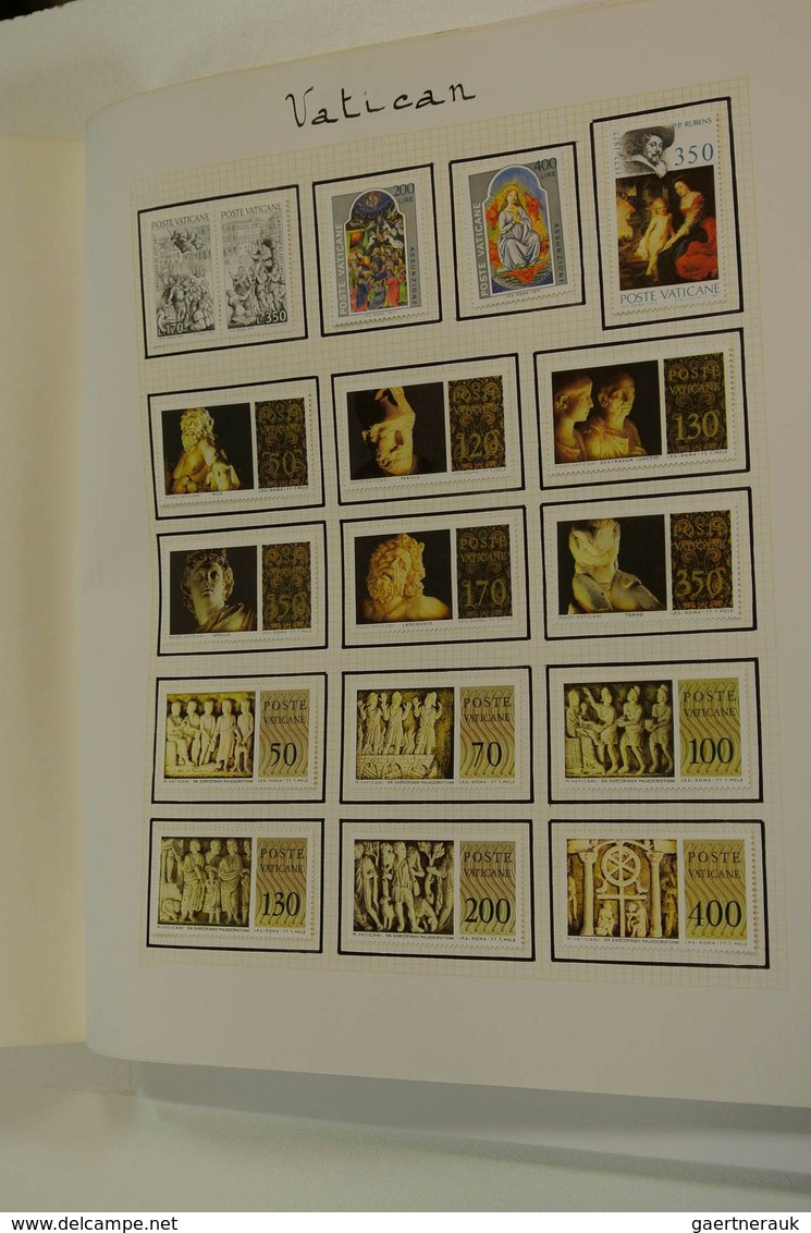 28485 Vatikan: 1929/82: Mainly mint collection Vatican 1929-1982, almost complete, a.o. better airmail, so