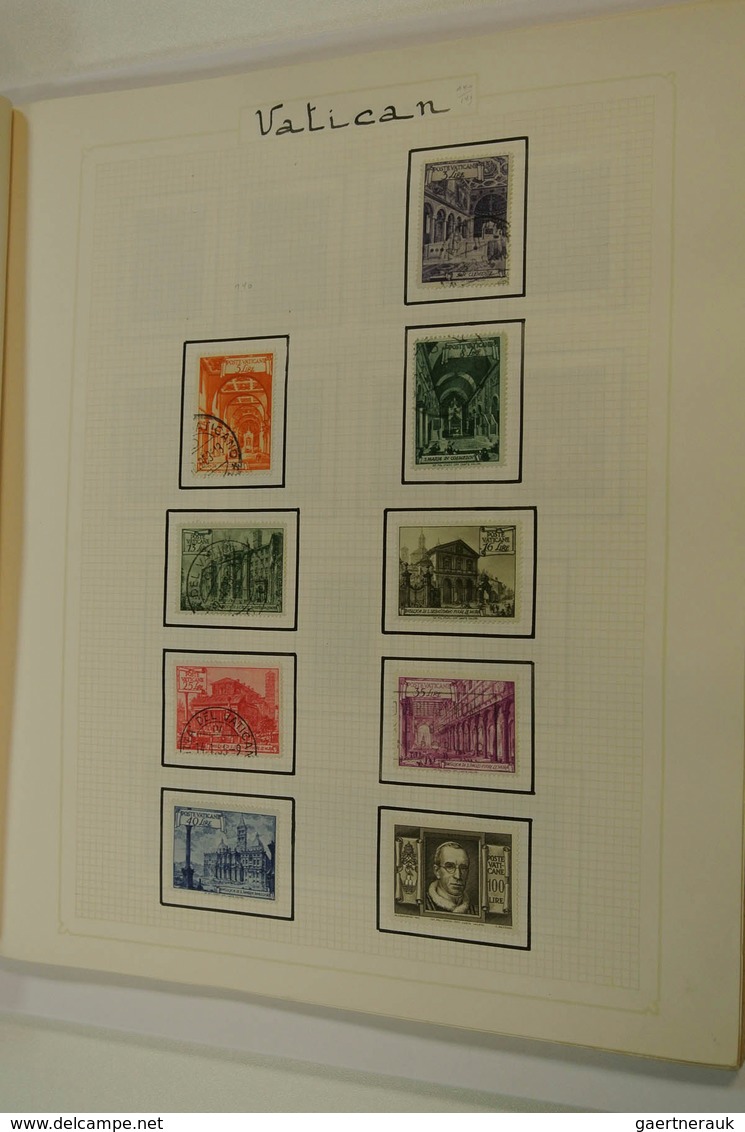 28485 Vatikan: 1929/82: Mainly mint collection Vatican 1929-1982, almost complete, a.o. better airmail, so