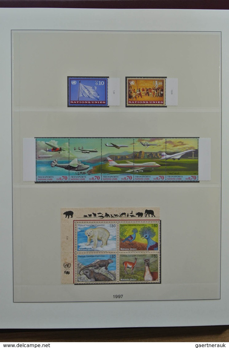 28507 Vereinte Nationen - Genf / Wien: 1969-2001. Well filled, MNH collection United Nations Geneva 1969-2