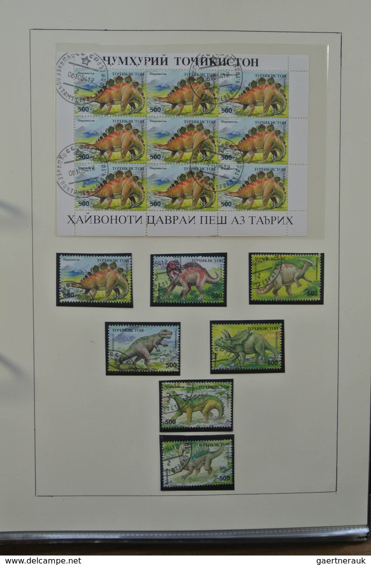 28516 Weißrussland (Belarus): 1995-2009. MNH collection Belarus 1995-2009 in ordner. Also some MNH and use