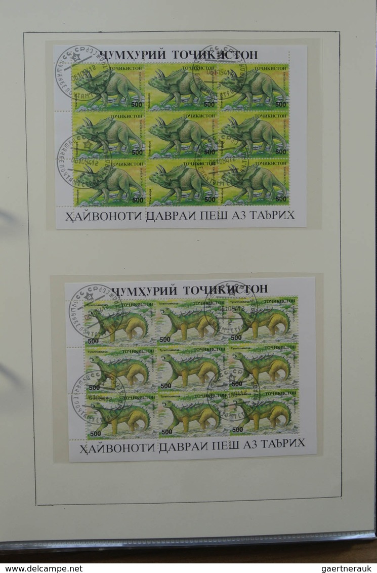 28516 Weißrussland (Belarus): 1995-2009. MNH collection Belarus 1995-2009 in ordner. Also some MNH and use