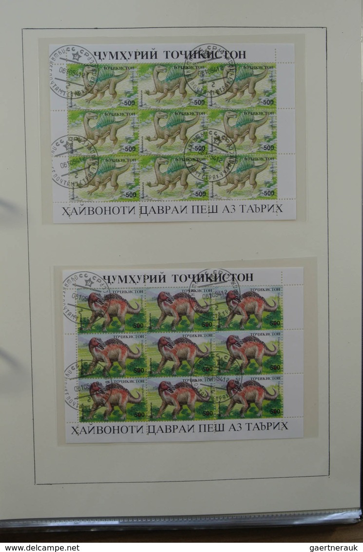 28516 Weißrussland (Belarus): 1995-2009. MNH collection Belarus 1995-2009 in ordner. Also some MNH and use