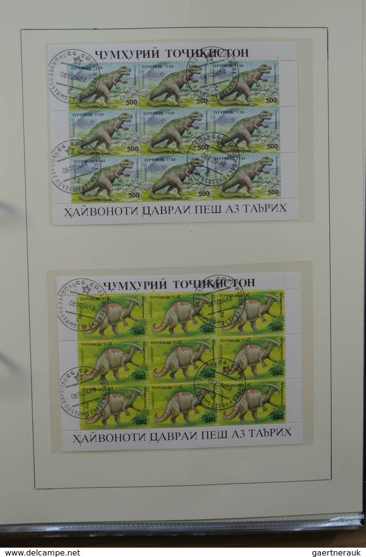 28516 Weißrussland (Belarus): 1995-2009. MNH collection Belarus 1995-2009 in ordner. Also some MNH and use